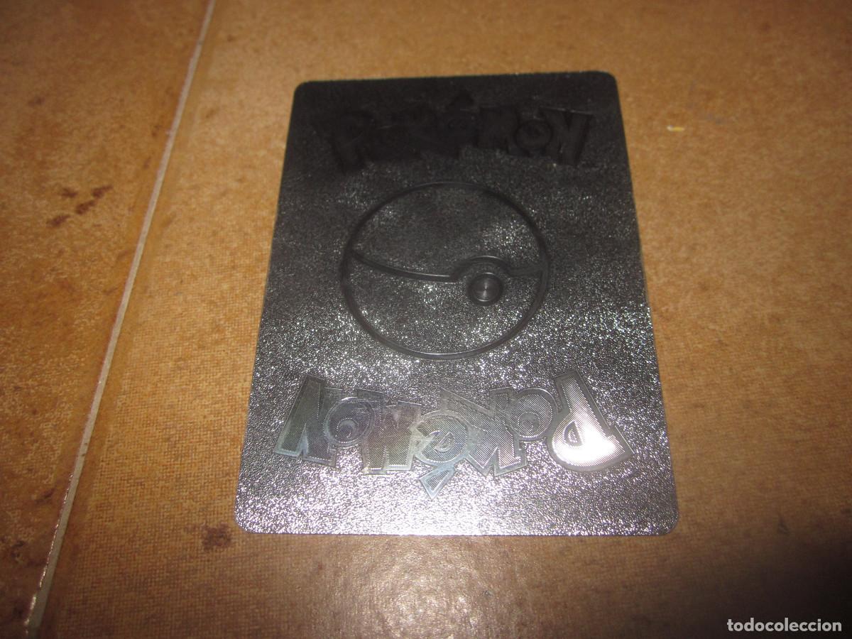 Coleccionismo cromos antiguos: CARTA POKEMON PLATA CHARIZARD - Foto 2
