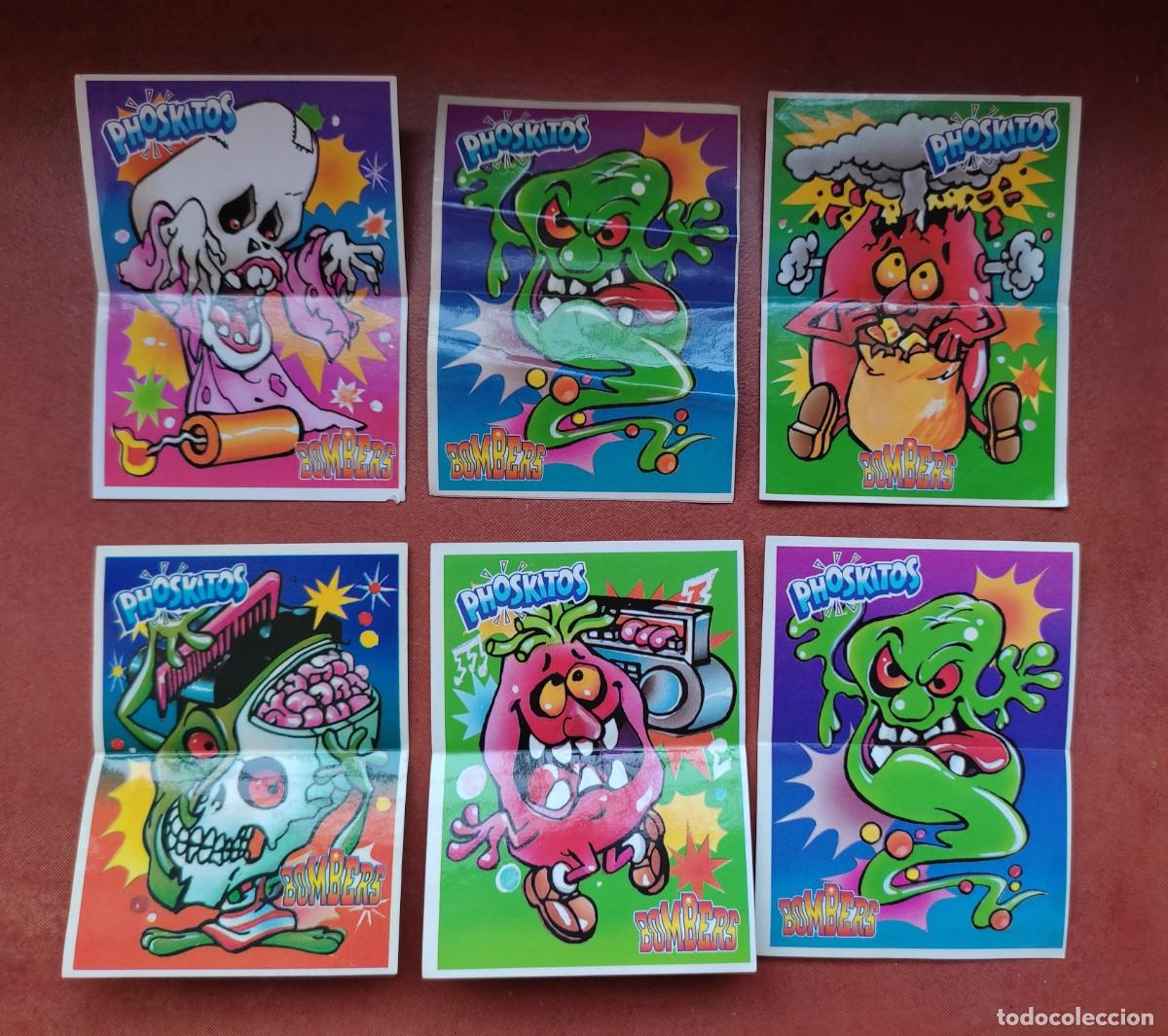 Coleccionismo cromos antiguos: LOTE CROMOS PHOSKITOS BOMBERS - Foto 1