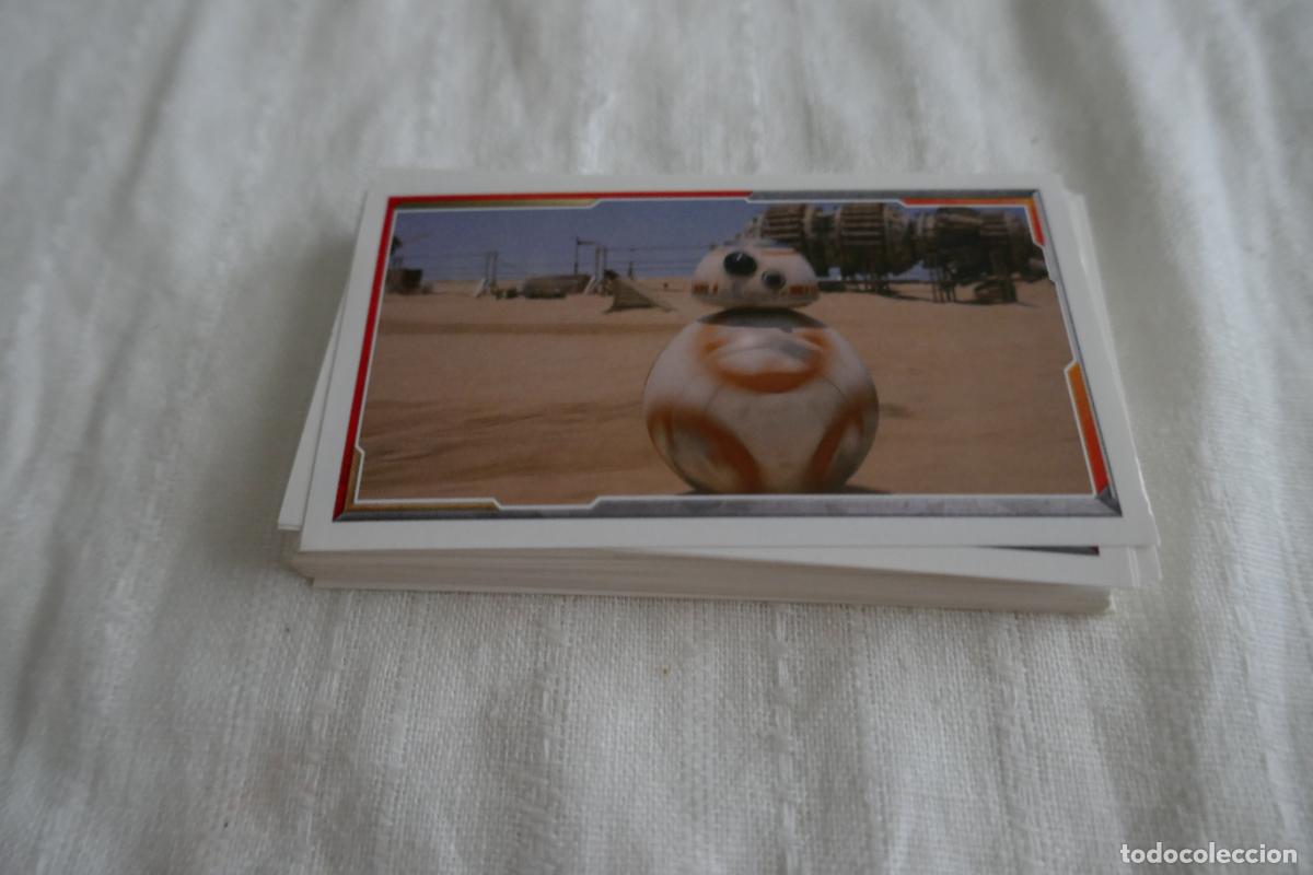 Coleccionismo cromos antiguos: LOTE DE 57 CROMOS DE STAR WARS - THE FORCE AWAKENS - Foto 2