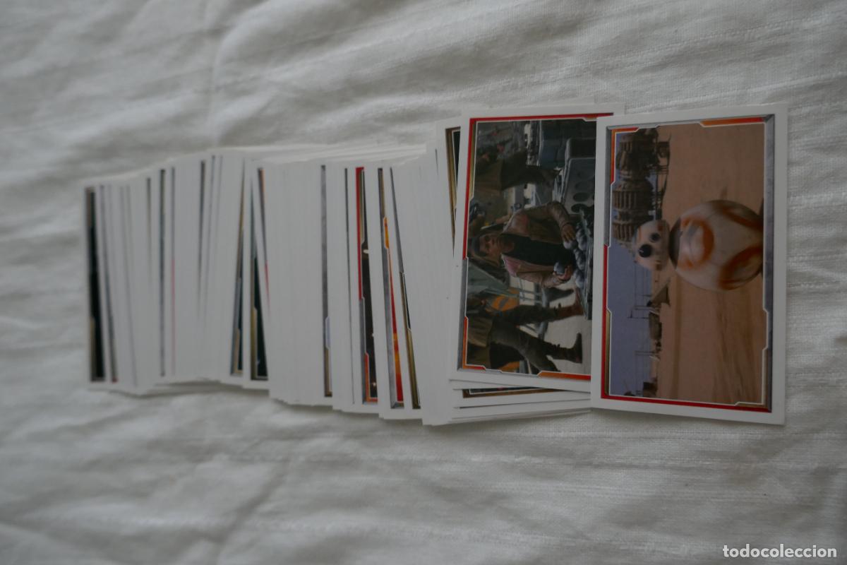 Coleccionismo cromos antiguos: LOTE DE 57 CROMOS DE STAR WARS - THE FORCE AWAKENS - Foto 3
