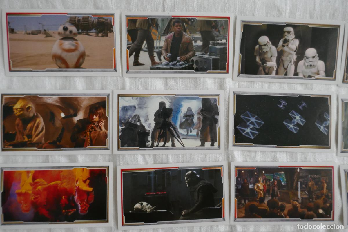 Coleccionismo cromos antiguos: LOTE DE 57 CROMOS DE STAR WARS - THE FORCE AWAKENS - Foto 4