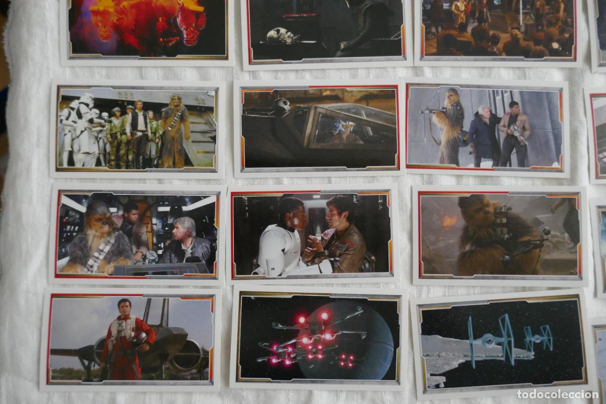 Coleccionismo cromos antiguos: LOTE DE 57 CROMOS DE STAR WARS - THE FORCE AWAKENS - Foto 6