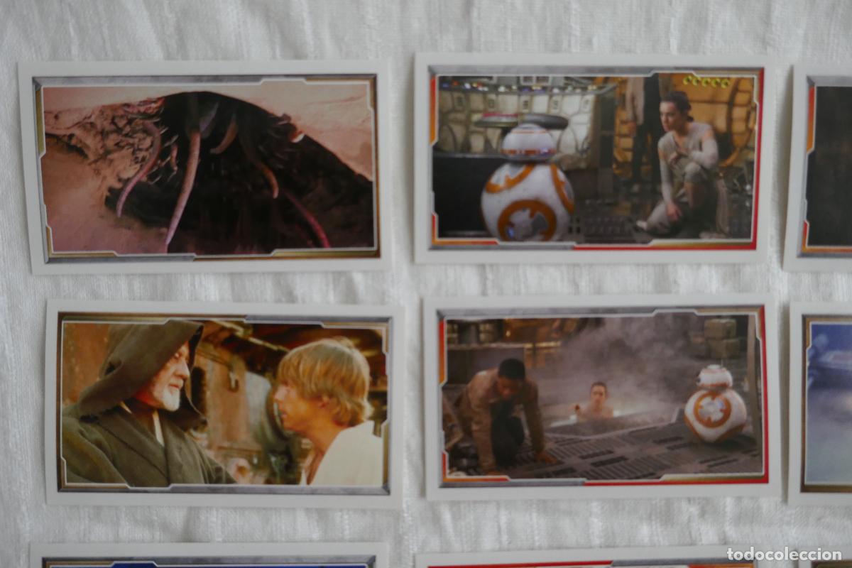 Coleccionismo cromos antiguos: LOTE DE 57 CROMOS DE STAR WARS - THE FORCE AWAKENS - Foto 13