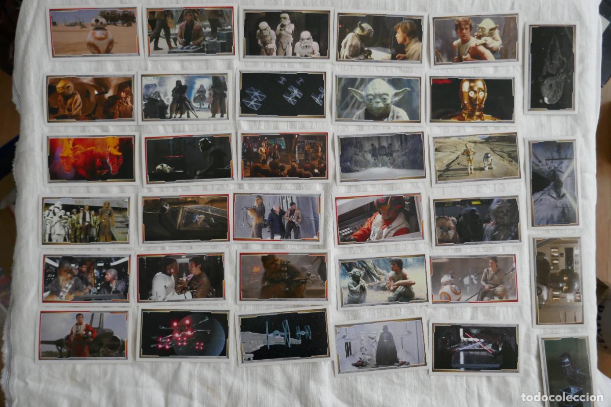 Coleccionismo cromos antiguos: LOTE DE 57 CROMOS DE STAR WARS - THE FORCE AWAKENS - Foto 1