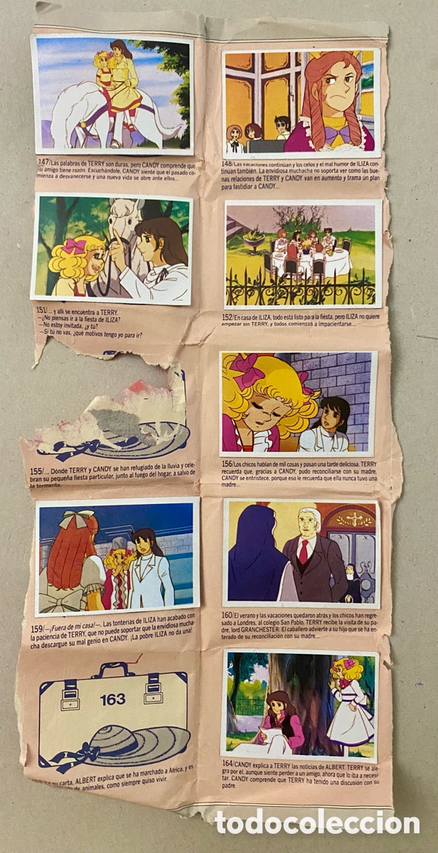 Coleccionismo cromos antiguos: Lote de cromos Candy Candy. - Foto 1