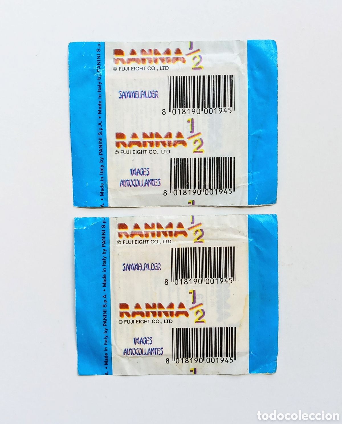 Coleccionismo cromos antiguos: RANMA SOBRES DE CROMOS SIN ABRIR PANINI - Foto 2