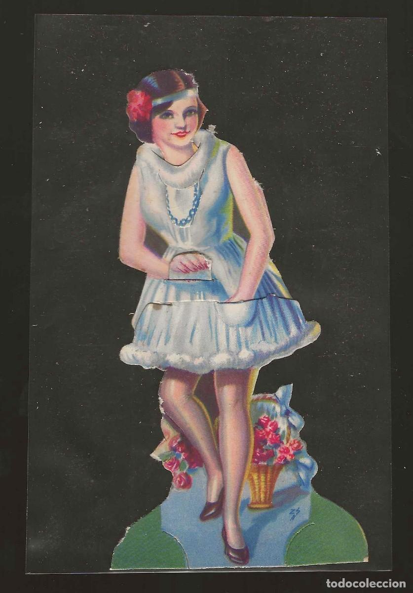 Coleccionismo cromos antiguos: CHOCOLATES EVARISTO JUNCOSA -- BAILARINA - Foto 1