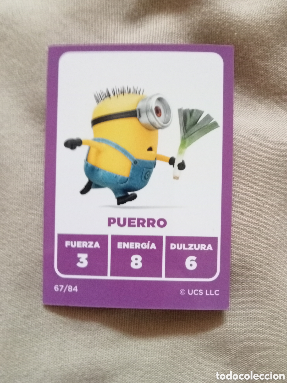 Collezionismo Figurine antiche: Cromo de Los Minions de Carrefour