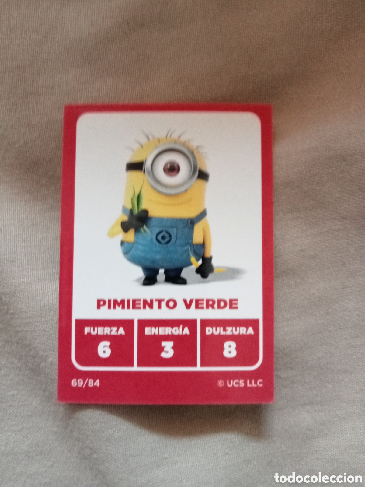 Collectable Antique Stickers: Cromo de Los Minions de Carrefour