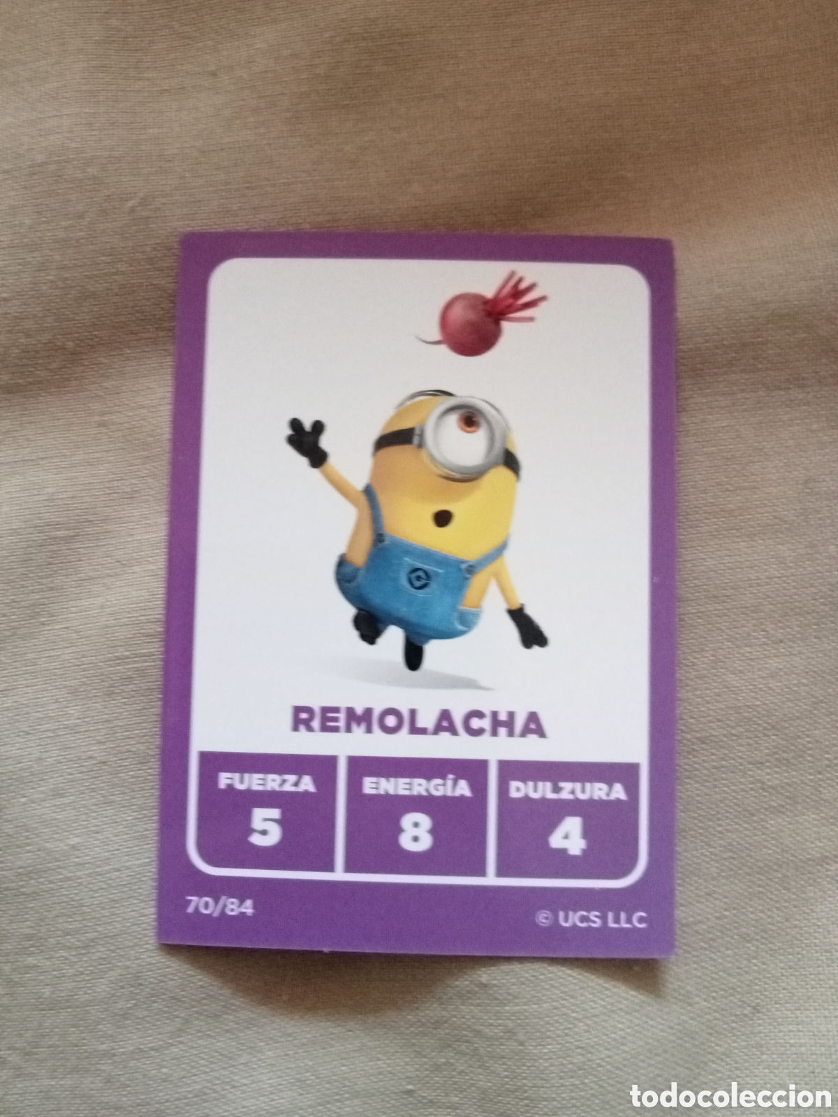 Coleccionismo Cromos antiguos: Cromo de Los Minions de Carrefour