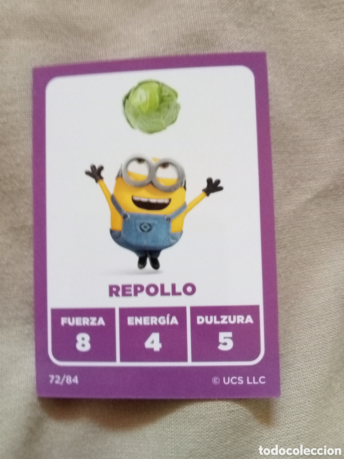 Sammeln alte Sammelbilder: Cromo de Los Minions de Carrefour