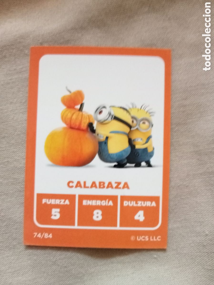 Collezionismo Figurine antiche: Cromo de Los Minions de Carrefour