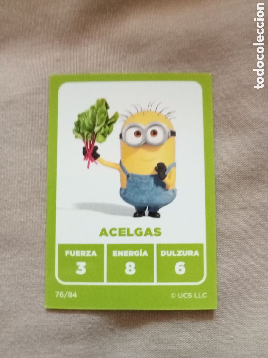 Collezionismo Figurine antiche: Cromo de Los Minions de Carrefour
