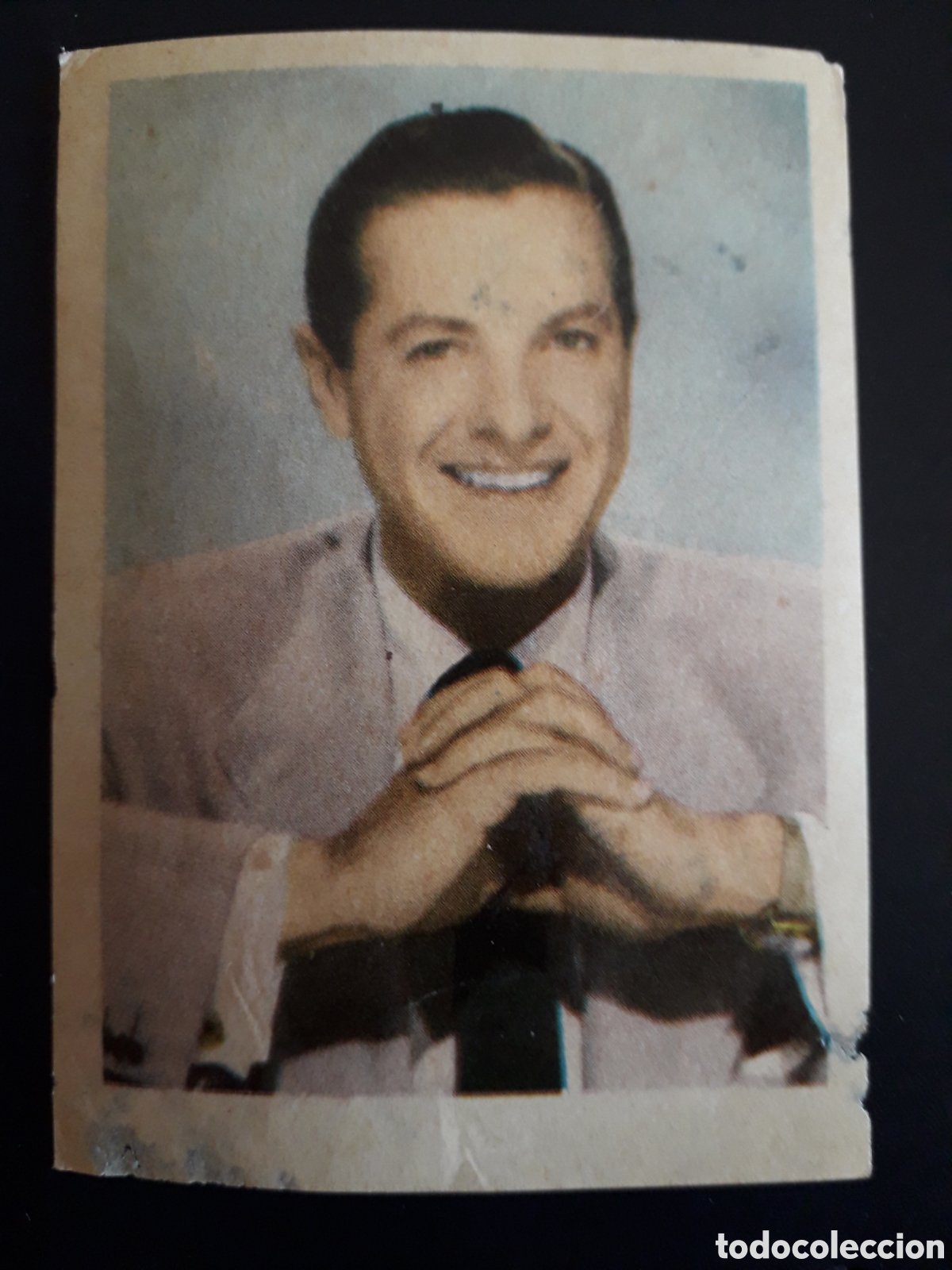 Collectionnisme Cartes &agrave; collectionner anciennes: ROBERT CUMMINGS N&deg; 154 ARTISTAS DEL CINE, ED FHER 1961 DESPEGADO, DEFECTUOSO PEDIDO M&Iacute;NIMO 3&euro;