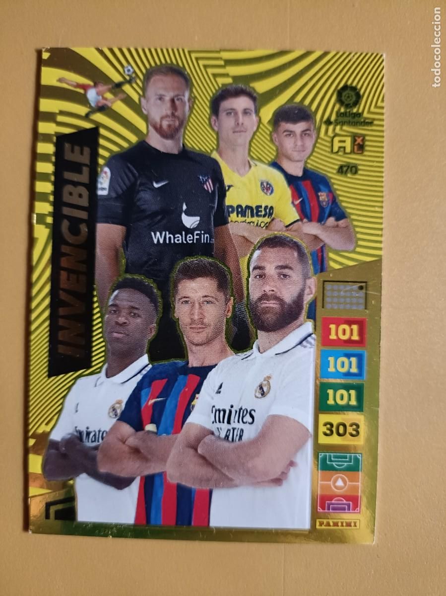 Coleccionismo cromos antiguos: adrenalyn 22 23 invencible - Foto 1