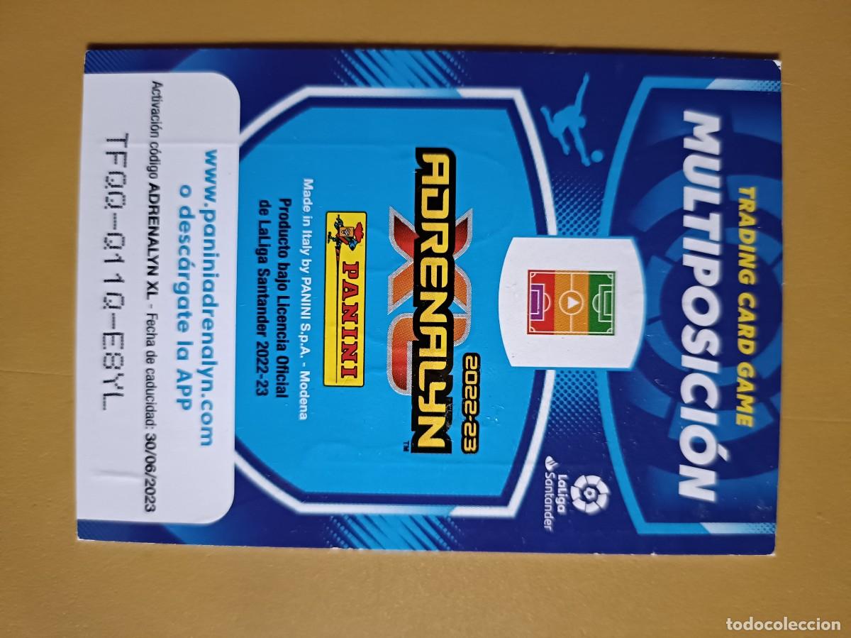 Coleccionismo cromos antiguos: adrenalyn 22 23 invencible - Foto 2
