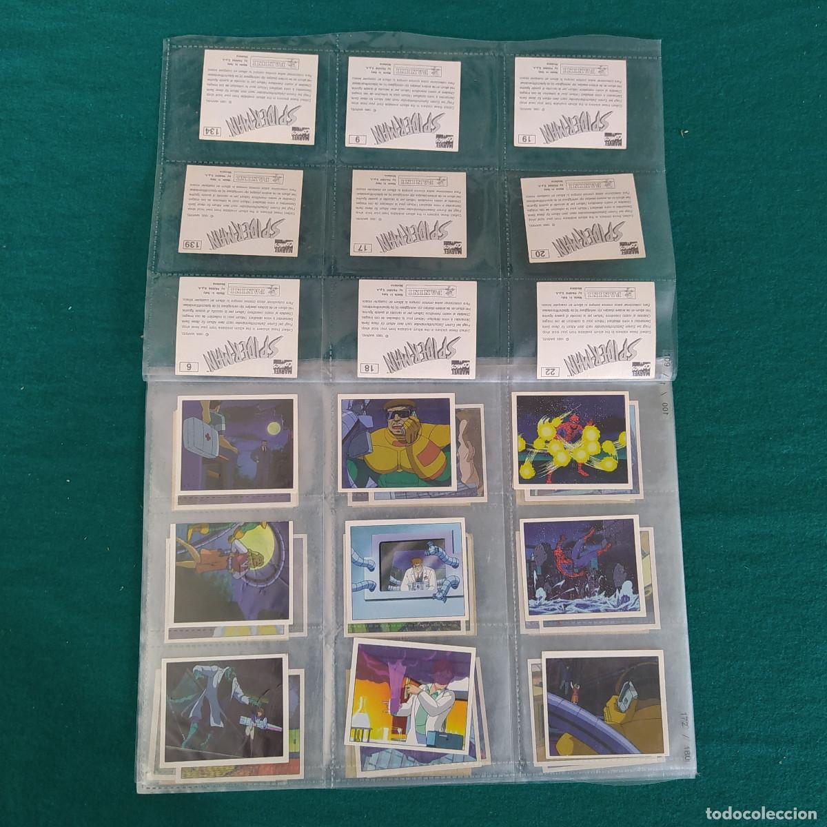 Coleccionismo cromos antiguos: 45 CROMOS SPIDER MAN SPIDERMAN 1995 - Foto 4