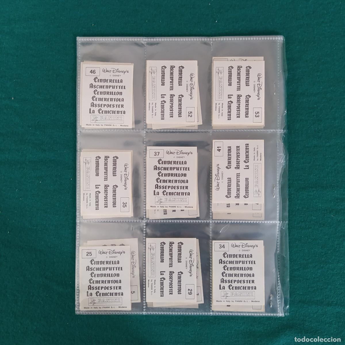 Coleccionismo cromos antiguos: 45 CROMOS LA CENICIENTA PANINI - Foto 6
