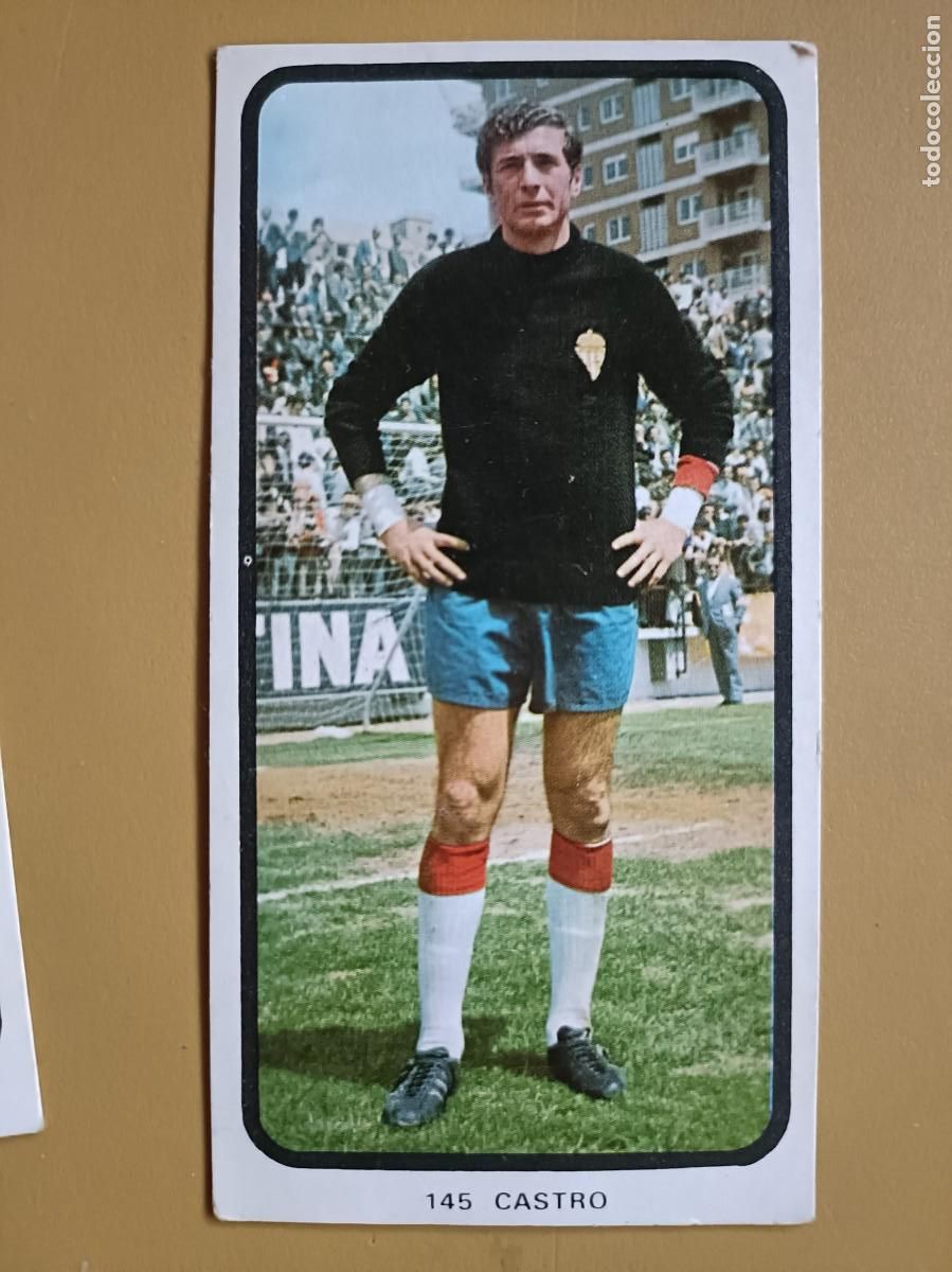 Coleccionismo cromos antiguos: castro, 73 74 sporting gijon - Foto 1