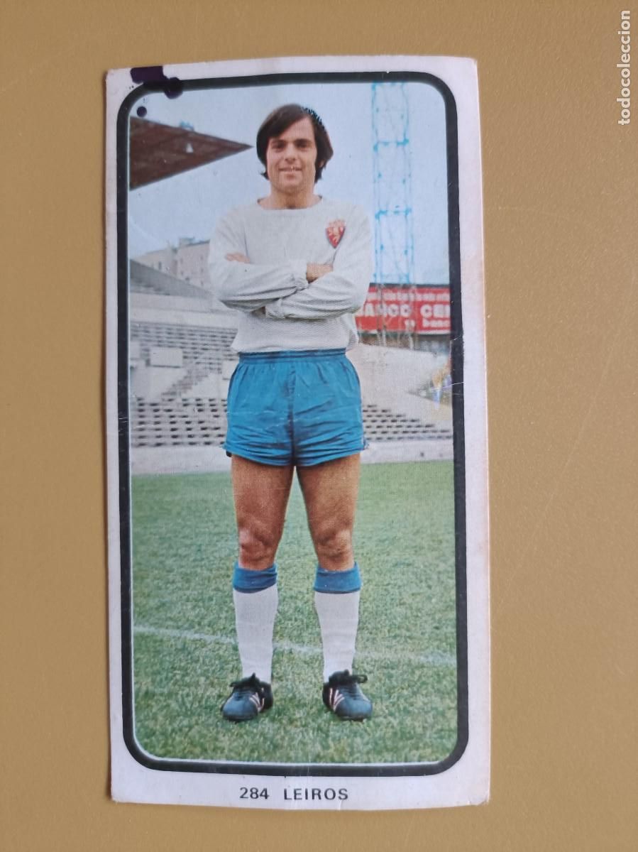 Coleccionismo cromos antiguos: leiros, 73 74 zaragoza - Foto 1