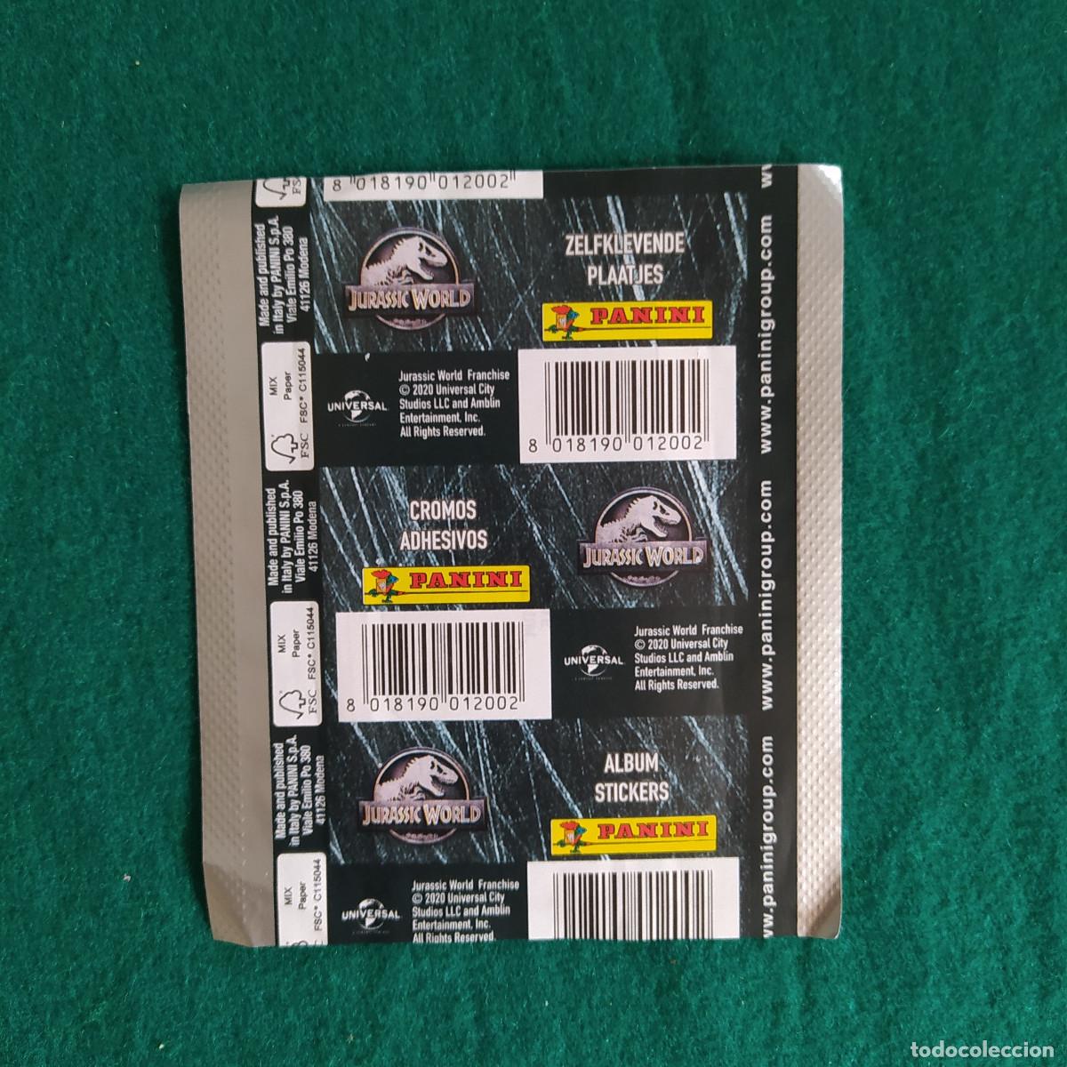Coleccionismo cromos antiguos: JURASSIC WORLD PANNI . - Foto 2