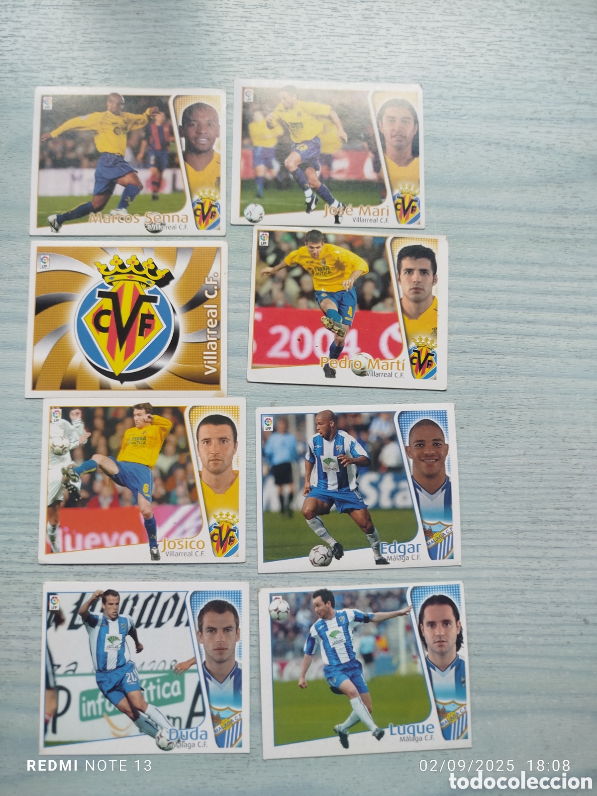 Coleccionismo cromos antiguos: Lote 63 cromos este 2004.05. - Foto 5