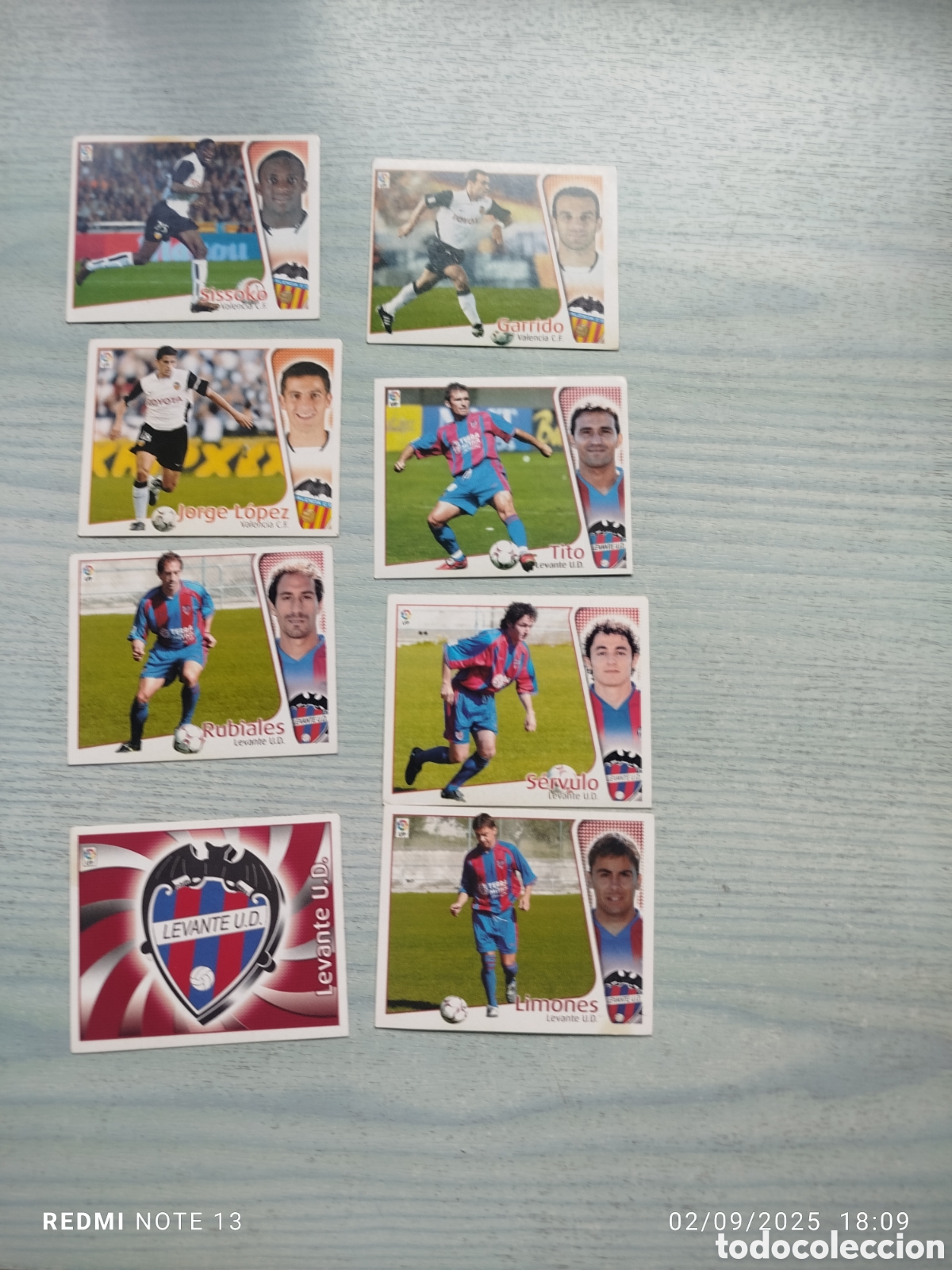 Coleccionismo cromos antiguos: Lote 63 cromos este 2004.05. - Foto 6