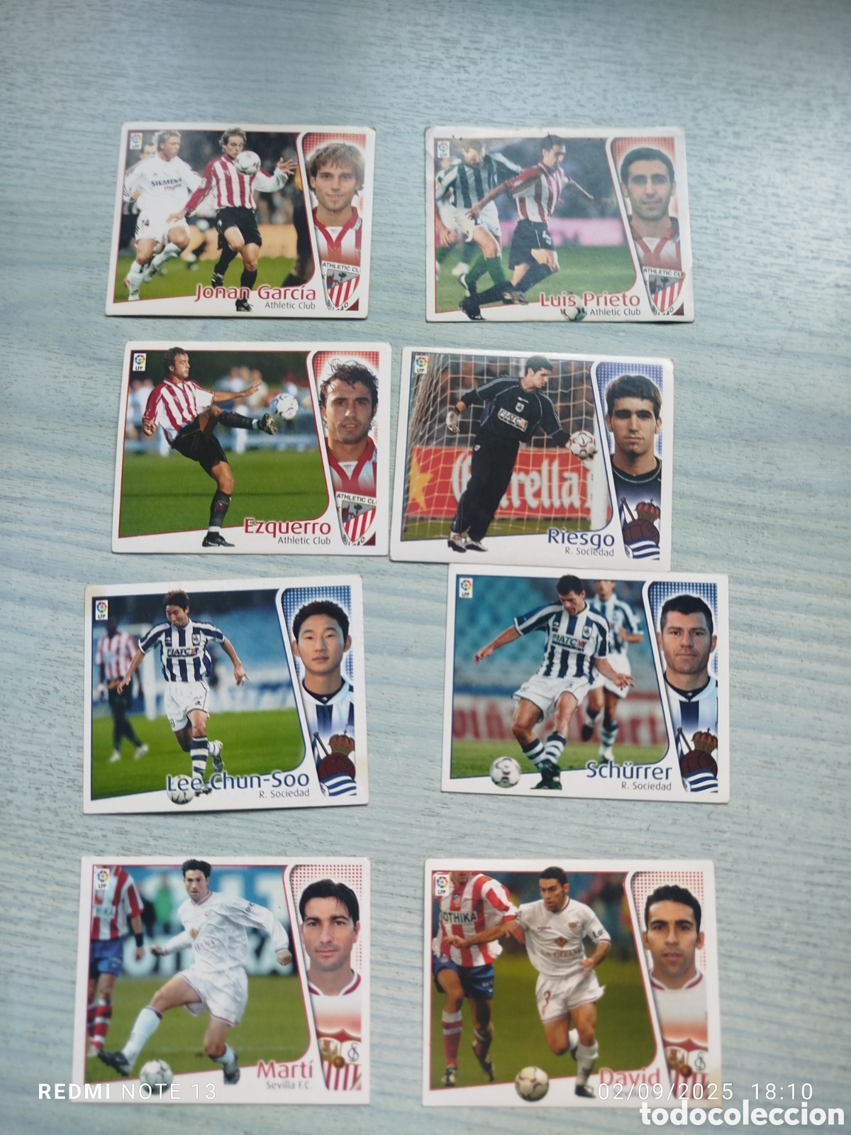 Coleccionismo cromos antiguos: Lote 63 cromos este 2004.05. - Foto 7