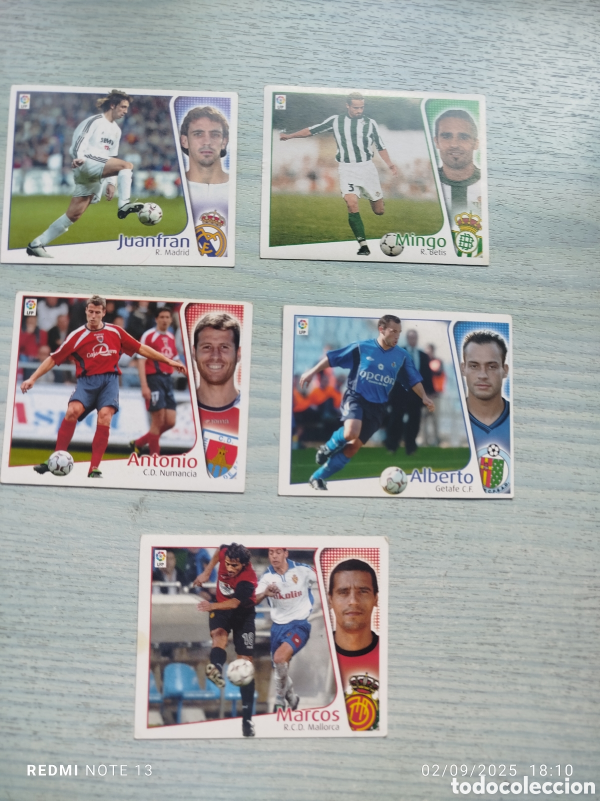 Coleccionismo cromos antiguos: Lote 63 cromos este 2004.05. - Foto 8