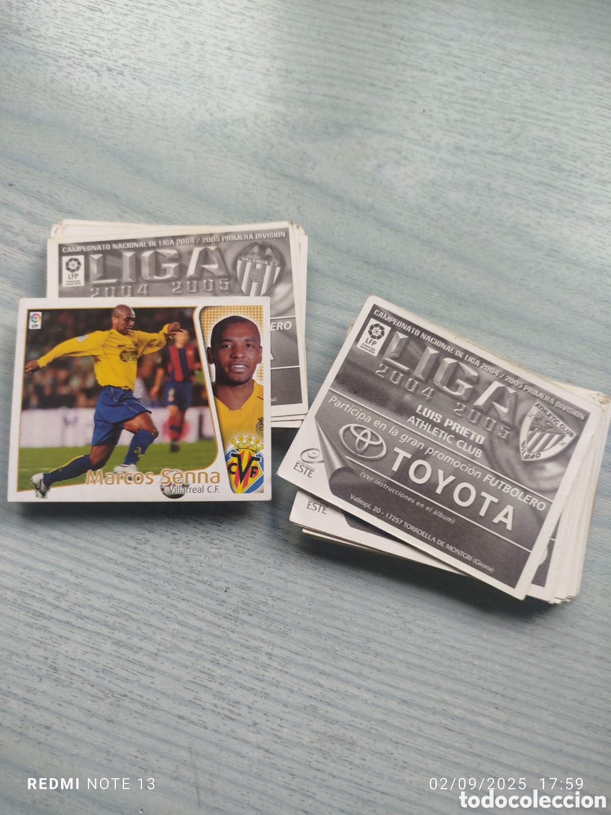 Coleccionismo cromos antiguos: Lote 63 cromos este 2004.05. - Foto 1