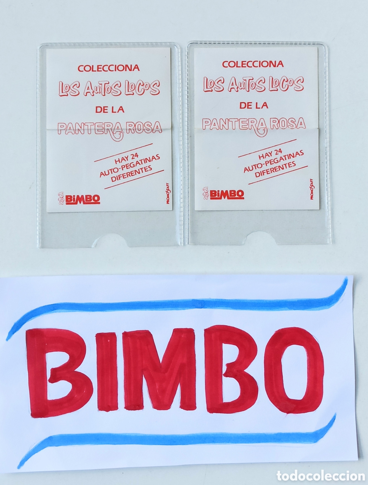Coleccionismo cromos antiguos: CROMOS LA PANTERA ROSA BIMBO - Foto 2