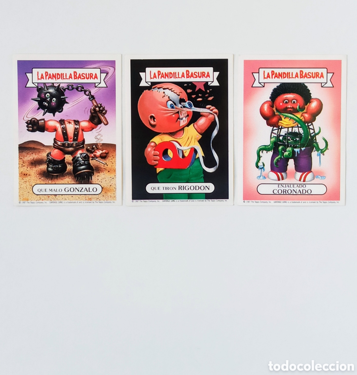 Coleccionismo cromos antiguos: CROMOS LA PANDILLA BASURA - Foto 1