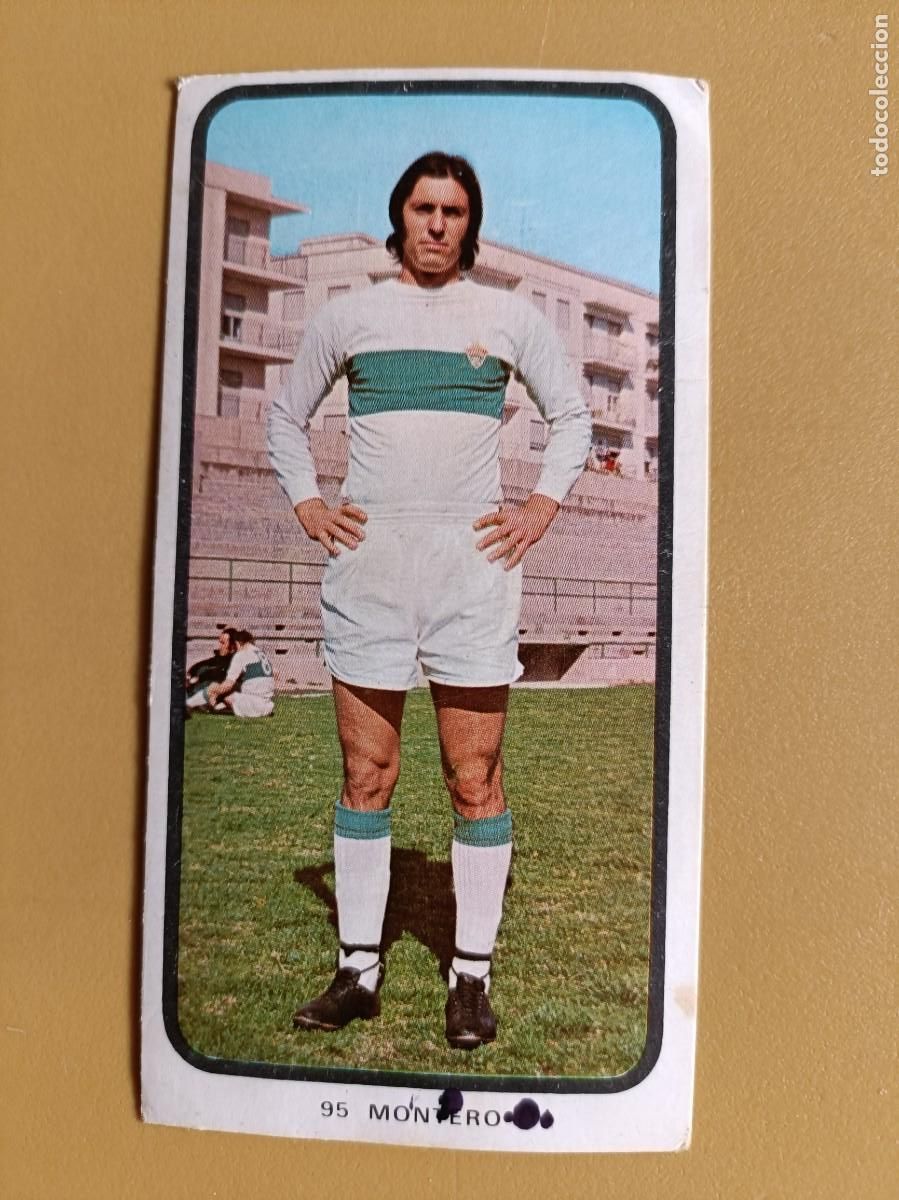 Coleccionismo cromos antiguos: montero, 73 74 elche - Foto 1