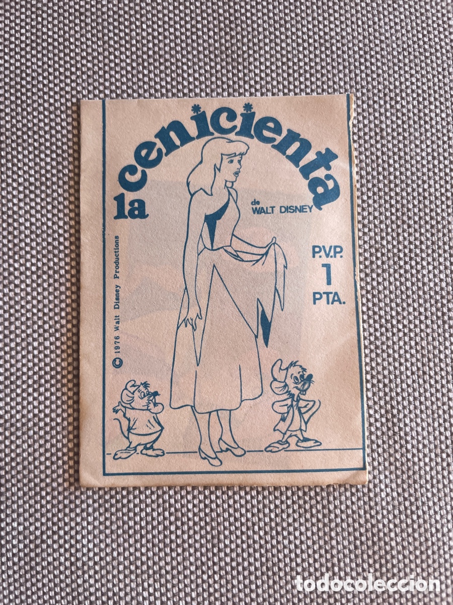 Coleccionismo cromos antiguos: Sobre de cromos sin abrir LA CENICIENTA - Foto 1