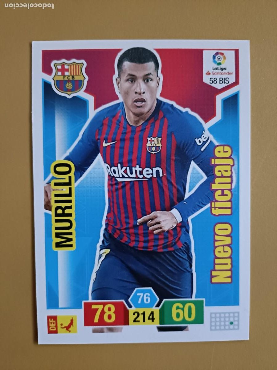 Coleccionismo cromos antiguos: murillo 18 19 nuevo fichaje - Foto 1