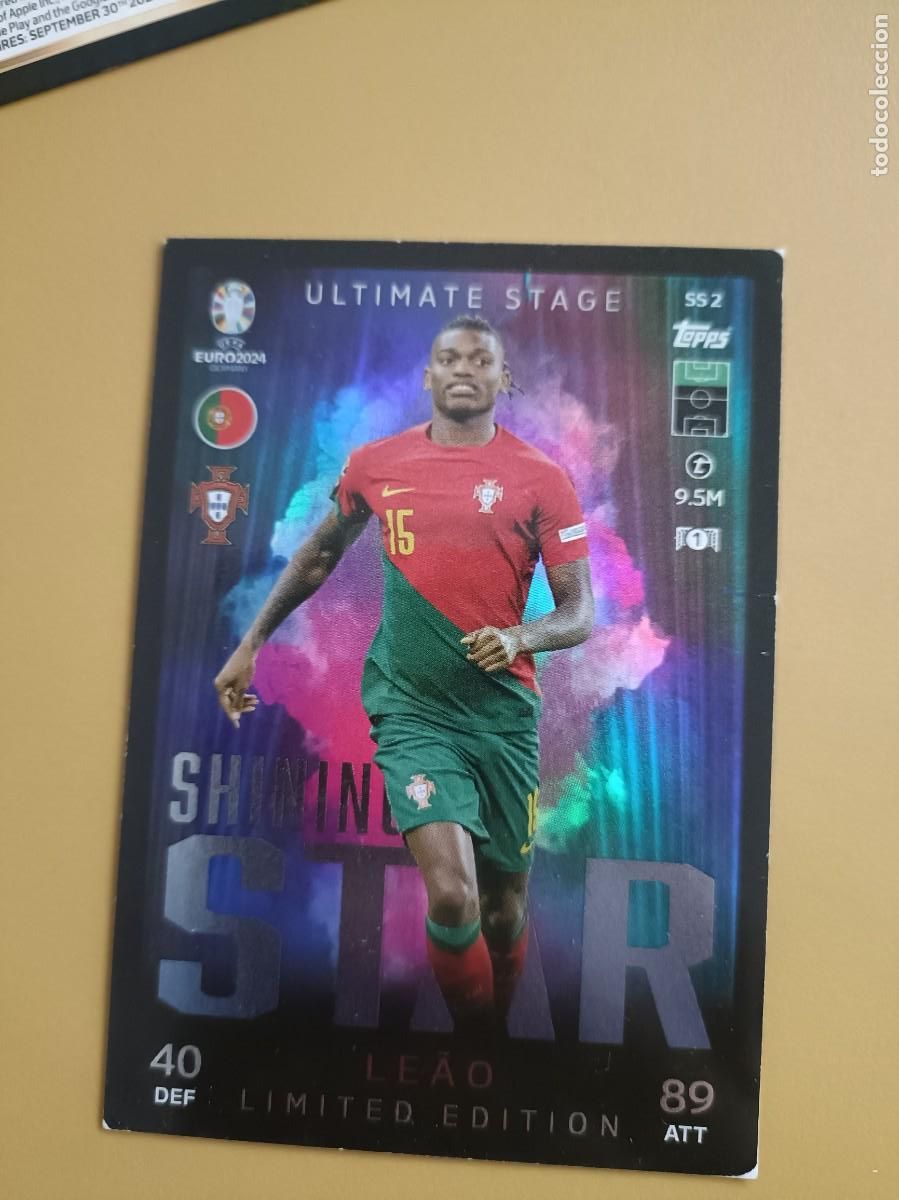 Coleccionismo cromos antiguos: euro 2024, leao edition limited - Foto 1