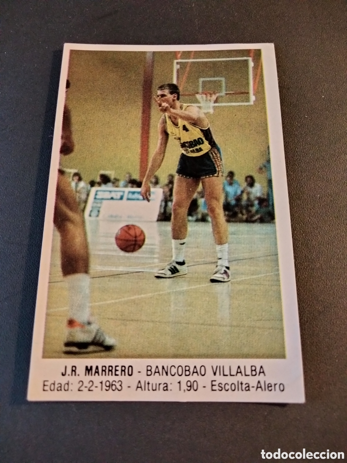 Sammeln alte Sammelbilder: MARRERO # 2 BANCOBAO VILLALBA ACB 1987/88 CONVERSE MERCHANTE NUEVO SIN PEGAR
