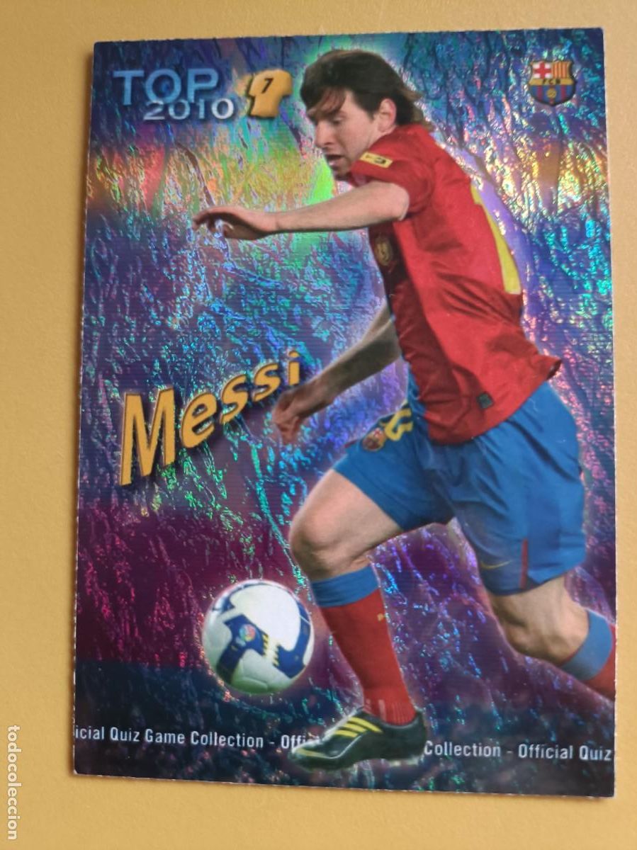 Coleccionismo cromos antiguos: messi, 2010 mundicromo - Foto 1