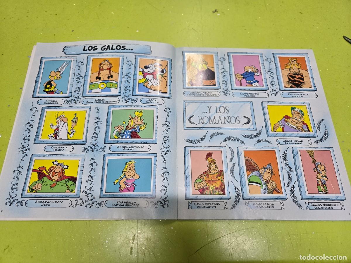 Coleccionismo cromos antiguos: ALBUM DE CROMOS ASTERIX , PANINI , COMPLETO - Foto 3