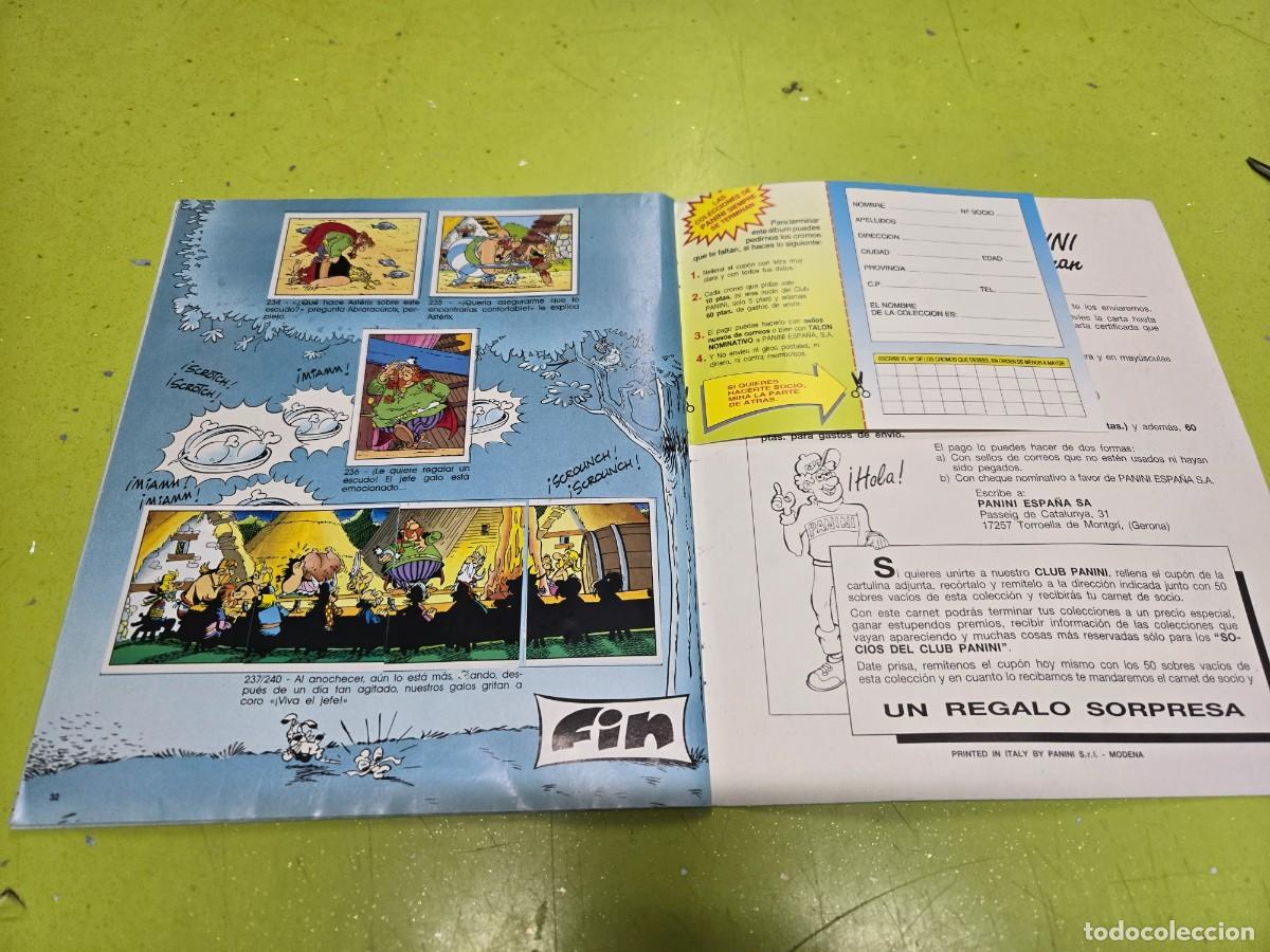 Coleccionismo cromos antiguos: ALBUM DE CROMOS ASTERIX , PANINI , COMPLETO - Foto 18