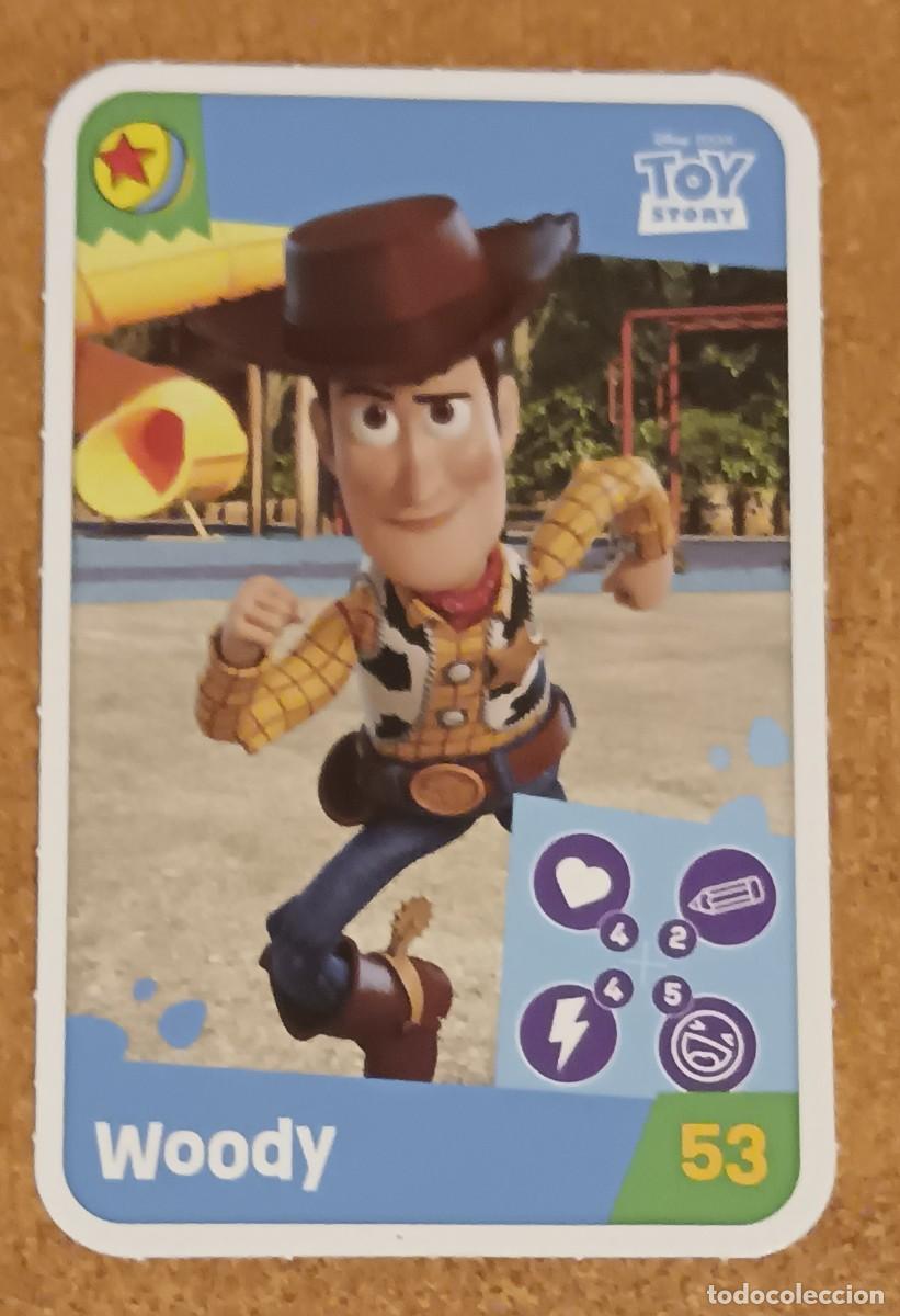 Colecionismo Cromos antigos: Disney-n&ordm; 53-Woody-Carrefour-2025.