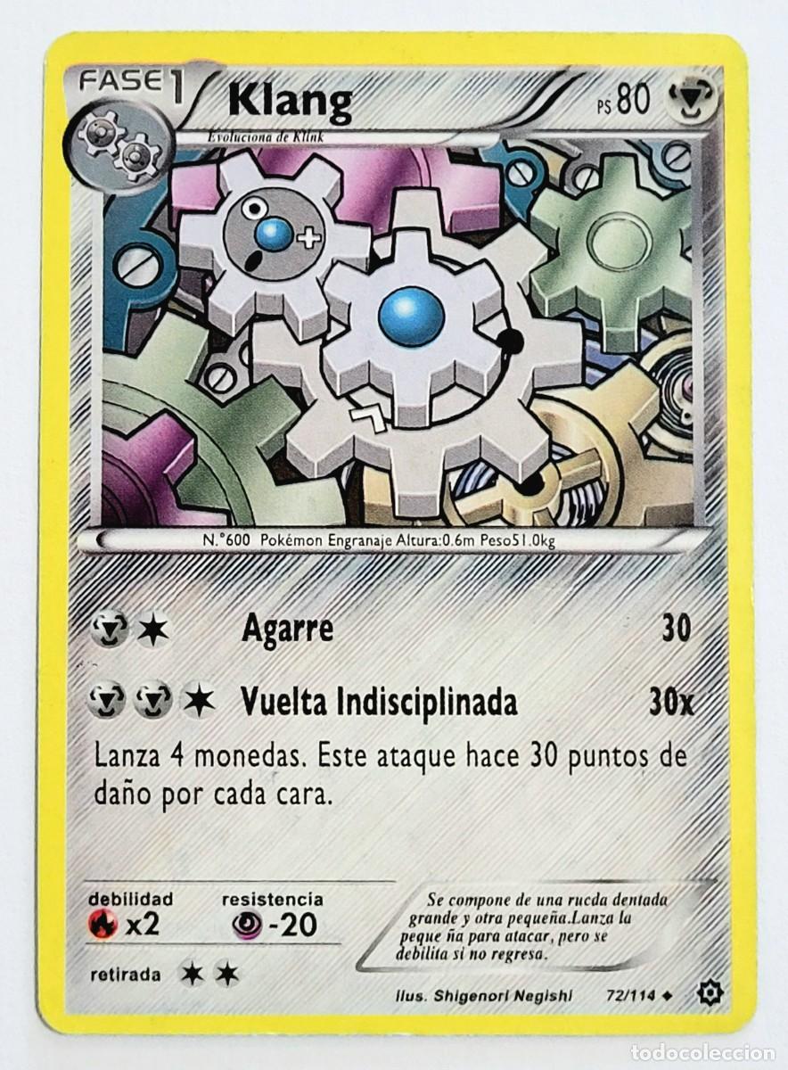 Coleccionismo cromos antiguos: CARTA DE POKEMON. KLANG - Foto 1