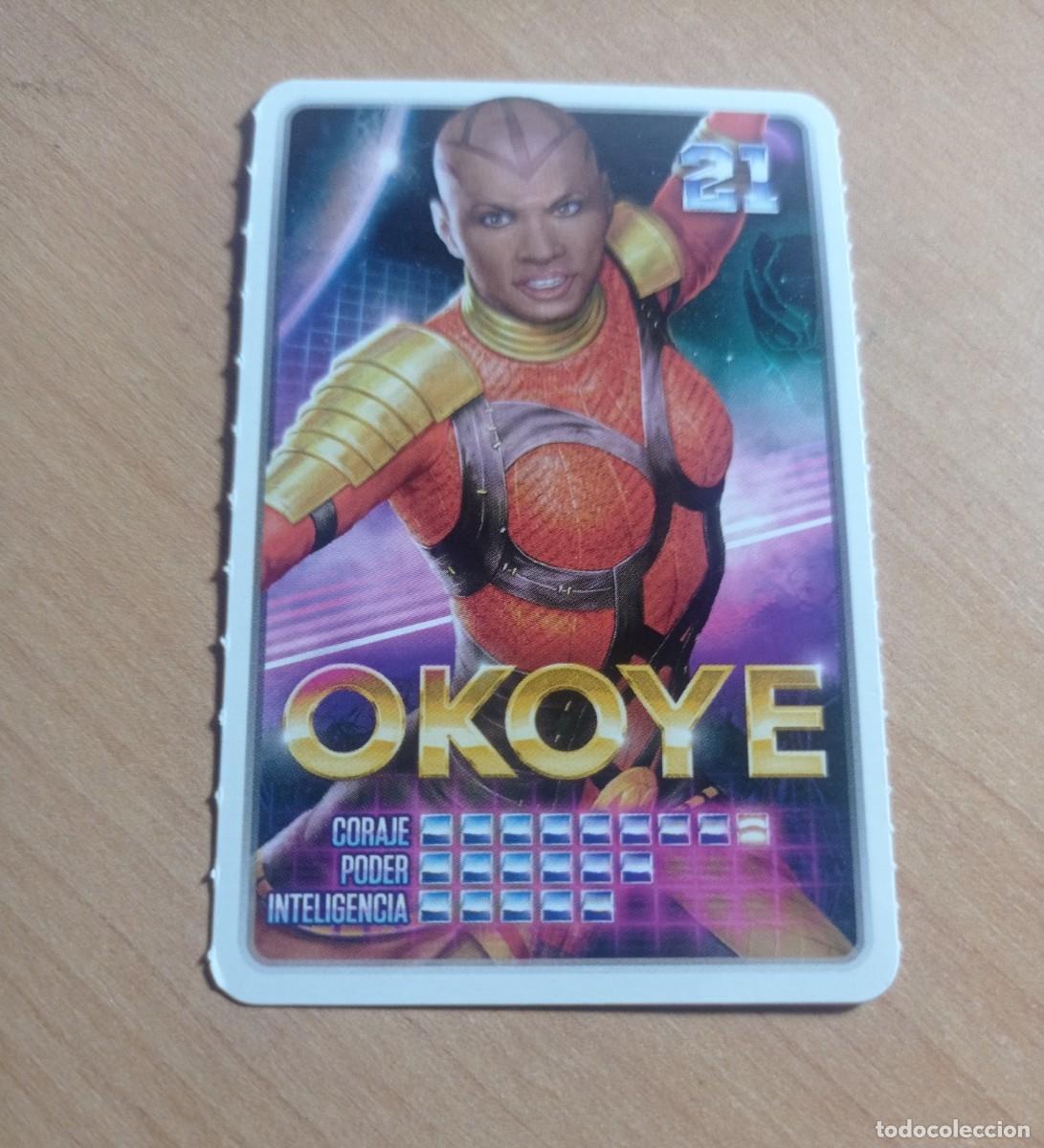 Coleccionismo cromos antiguos: 21 OKOYE COLECCI&Oacute;N MARVEL DESCUBRE TU PODER. CARREFOUR. - Foto 1
