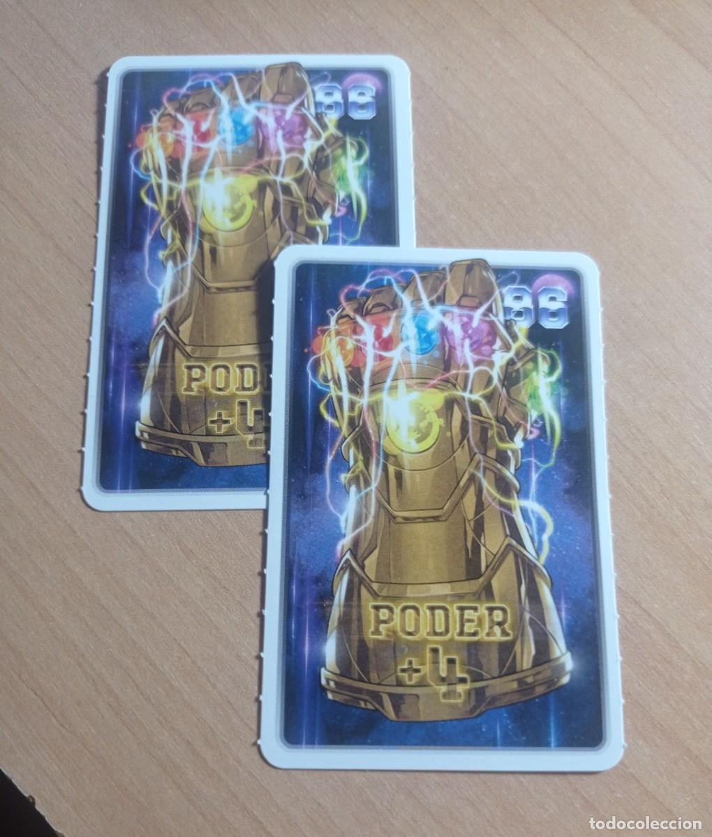 Coleccionismo cromos antiguos: 86 PODER + 4 Lote de 2 COLECCI&Oacute;N MARVEL DESCUBRE TU PODER. CARREFOUR. - Foto 1