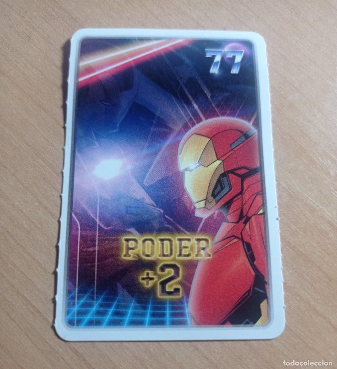 Coleccionismo cromos antiguos: 77 PODER + 2 COLECCI&Oacute;N MARVEL DESCUBRE TU PODER. CARREFOUR. - Foto 1