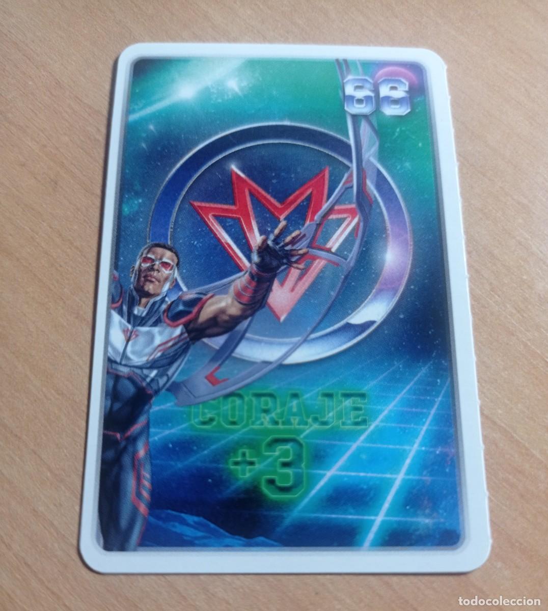 Coleccionismo cromos antiguos: 66 CORAJE + 3 COLECCI&Oacute;N MARVEL DESCUBRE TU PODER. CARREFOUR. - Foto 1