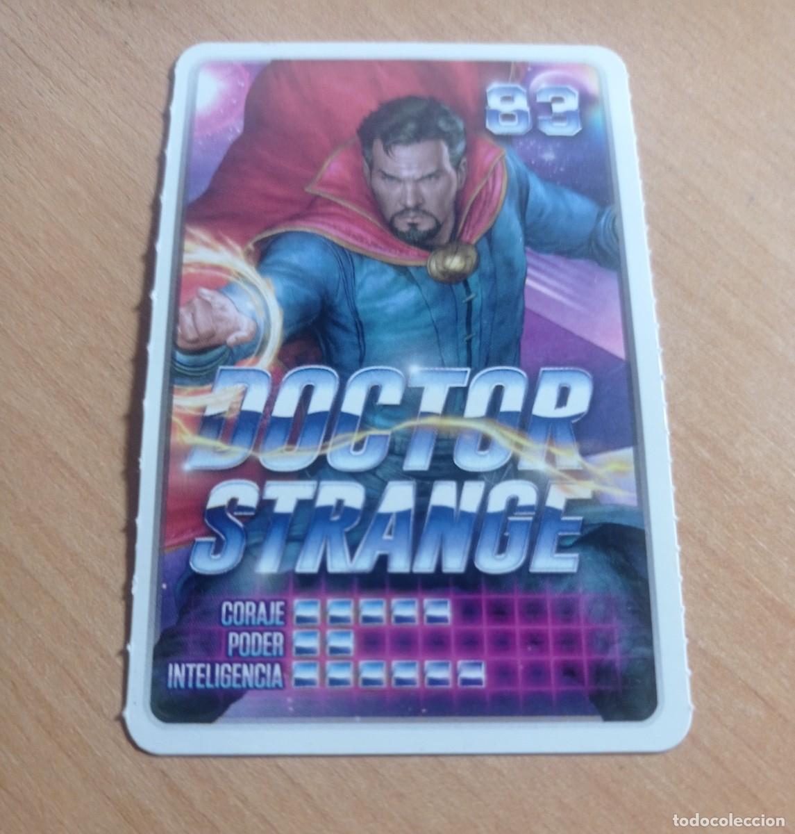 Coleccionismo cromos antiguos: 83 DOCTOR STRANGE COLECCI&Oacute;N MARVEL DESCUBRE TU PODER. CARREFOUR. - Foto 1