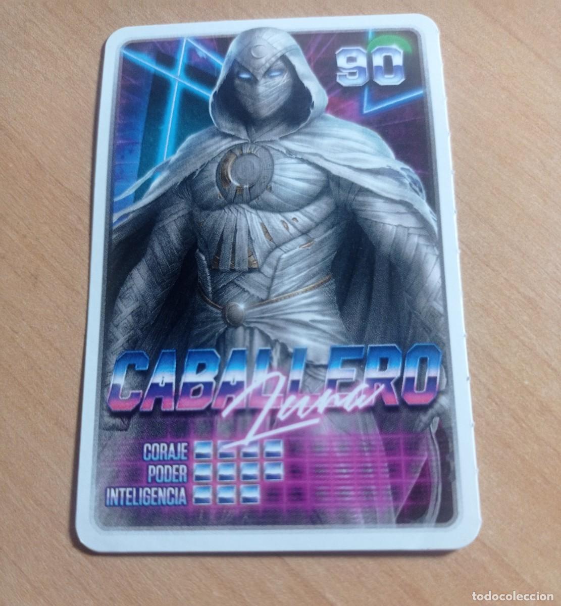 Coleccionismo cromos antiguos: 99 CABALLERO OSCURO COLECCI&Oacute;N MARVEL DESCUBRE TU PODER. CARREFOUR. - Foto 1