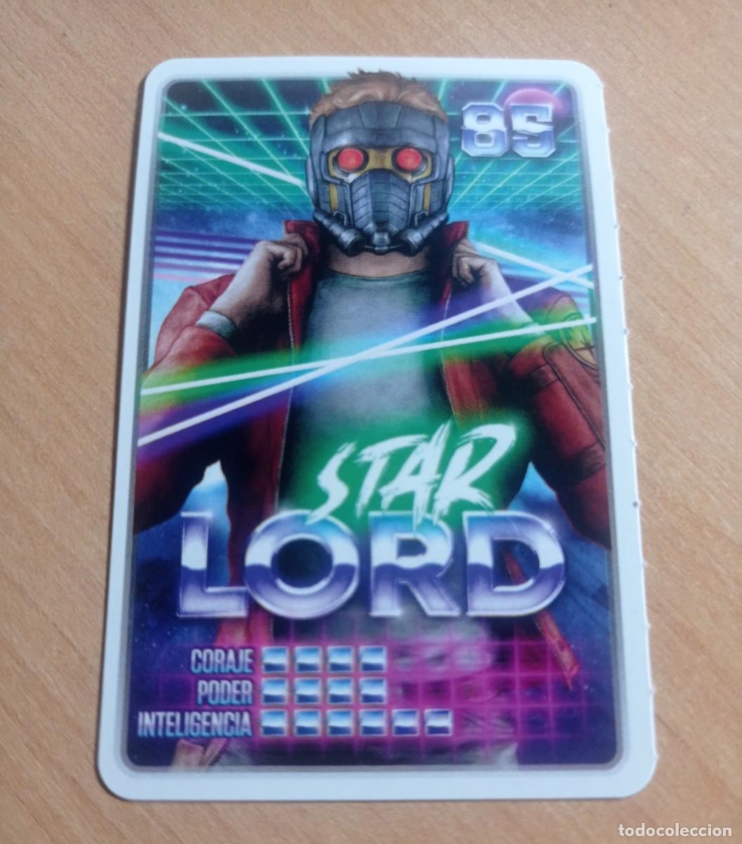 Coleccionismo cromos antiguos: 85 STAR LORD COLECCI&Oacute;N MARVEL DESCUBRE TU PODER. CARREFOUR. - Foto 1