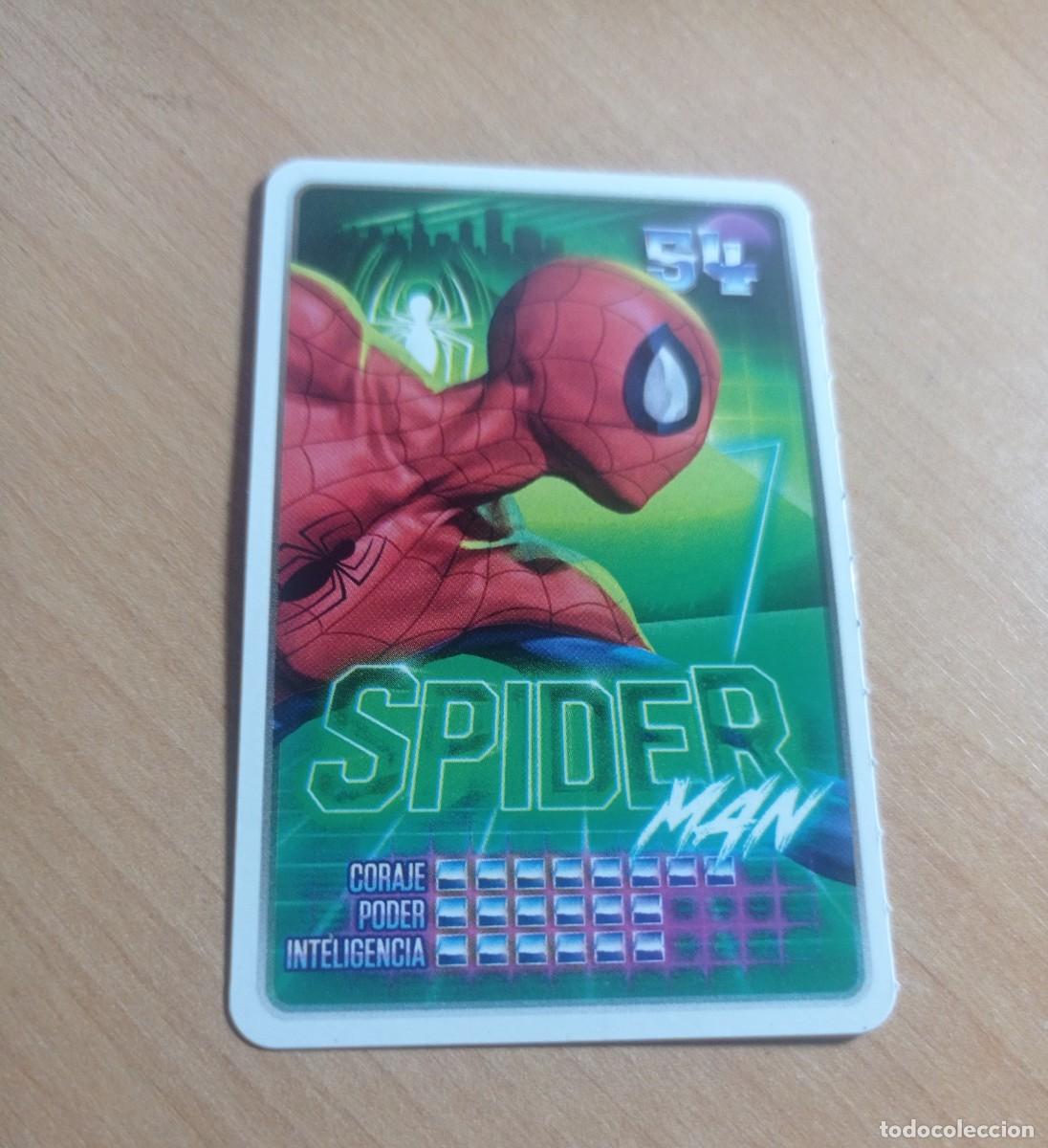 Coleccionismo cromos antiguos: 54 SPIDERMAN COLECCI&Oacute;N MARVEL DESCUBRE TU PODER. CARREFOUR. - Foto 1